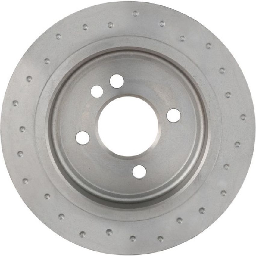 Brembo 08.9163.1X Premium UV Coated Rear Xtra Cross Drilled Brake Rotor