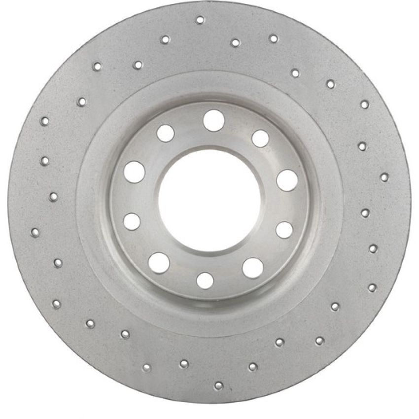 Brembo 08.9460.4X Premium UV Coated Rear Xtra Cross Drilled Brake Rotor