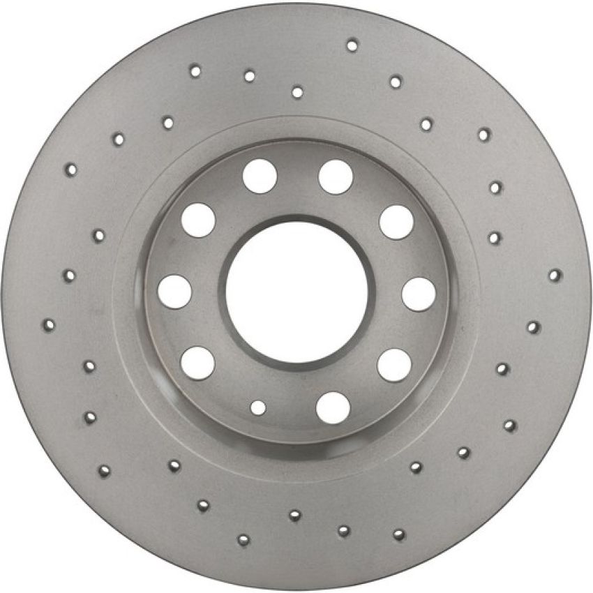 Brembo 08.9488.1X Premium UV Coated Rear Xtra Cross Drilled Brake Rotor