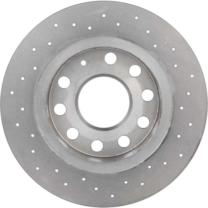 Brembo 08.9502.1X Premium UV Coated Rear Xtra Cross Drilled Brake Rotor