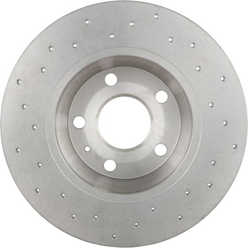 Brembo 08.9769.1X Premium UV Coated Rear Xtra Cross Drilled Brake Rotor