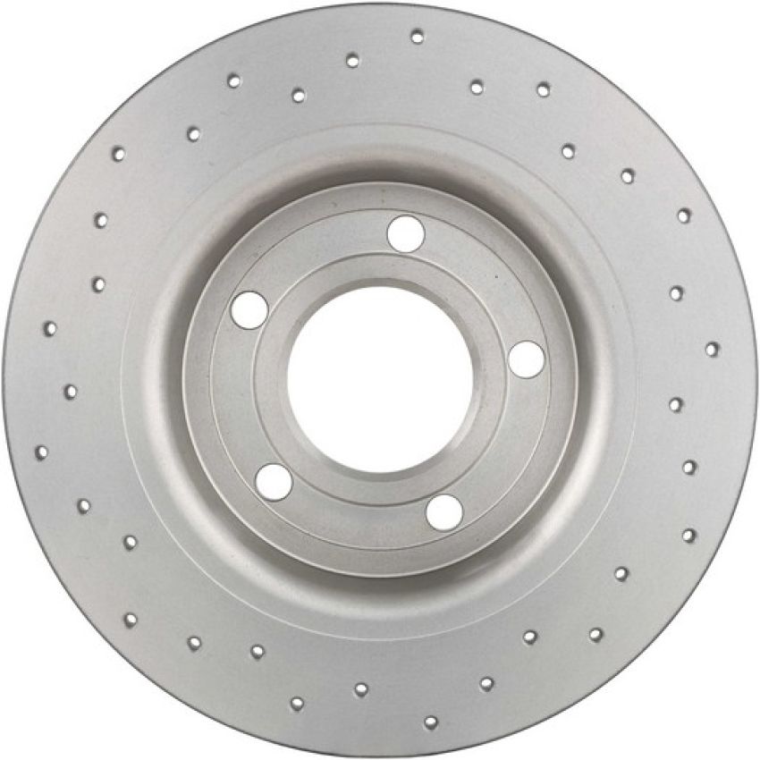 Brembo 08.9975.2X Premium UV Coated Rear Xtra Cross Drilled Brake Rotor