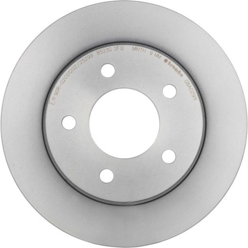 Brembo 08.A029.11 Brembo UV Coated Solid Brake Rotor