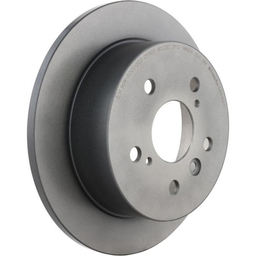 Brembo 08.A108.11 Brembo UV Coated Solid Brake Rotor
