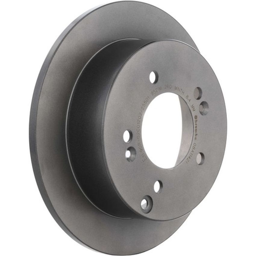 Brembo 08.A114.21 Brembo UV Coated Solid Brake Rotor