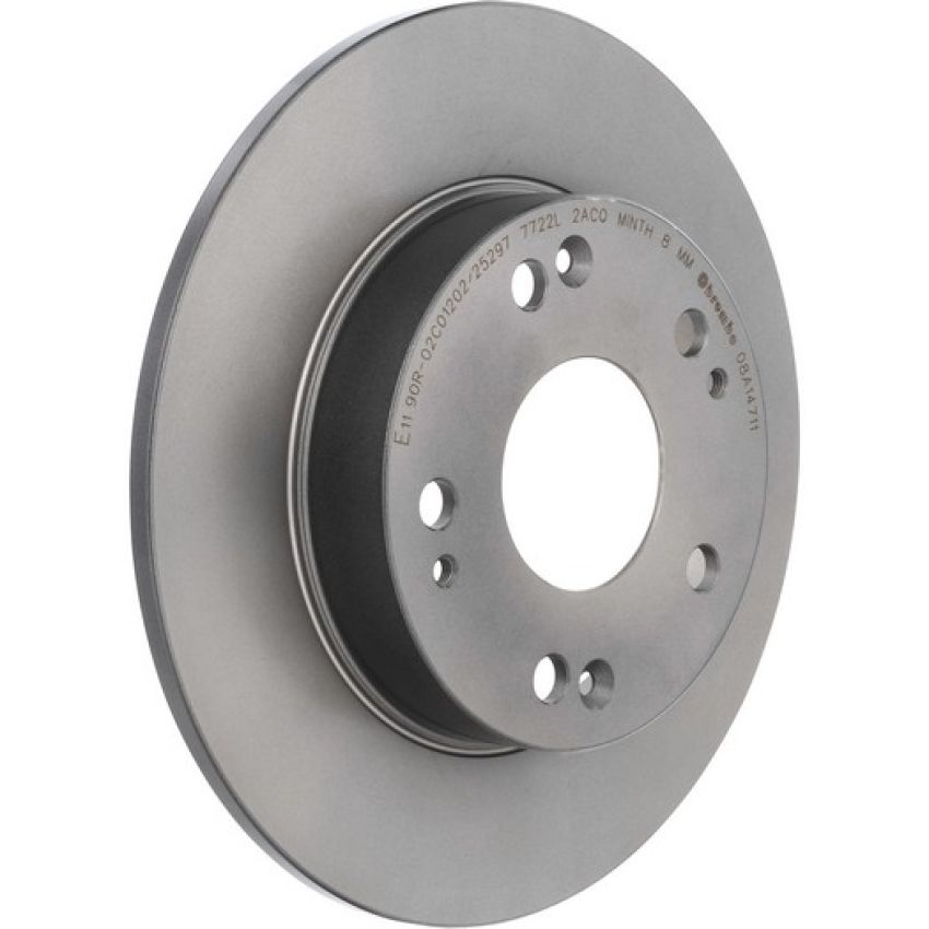 Brembo 08.A147.11 Brembo UV Coated Solid Brake Rotor