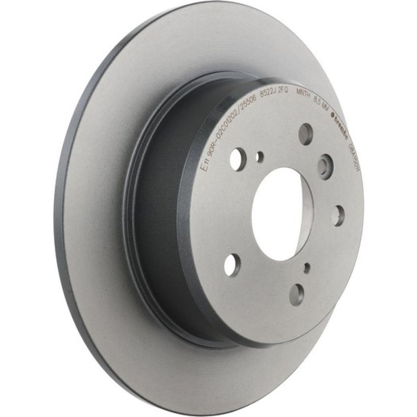 Brembo 08.A150.11 Brembo UV Coated Solid Brake Rotor