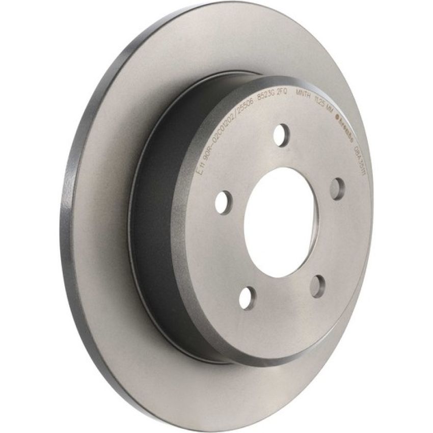 Brembo 08.A351.11 Brembo UV Coated Solid Brake Rotor