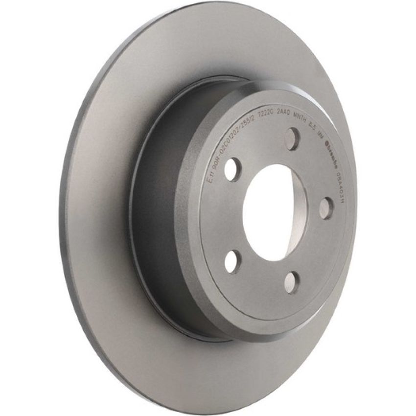 Brembo 08.A403.11 Brembo UV Coated Solid Brake Rotor