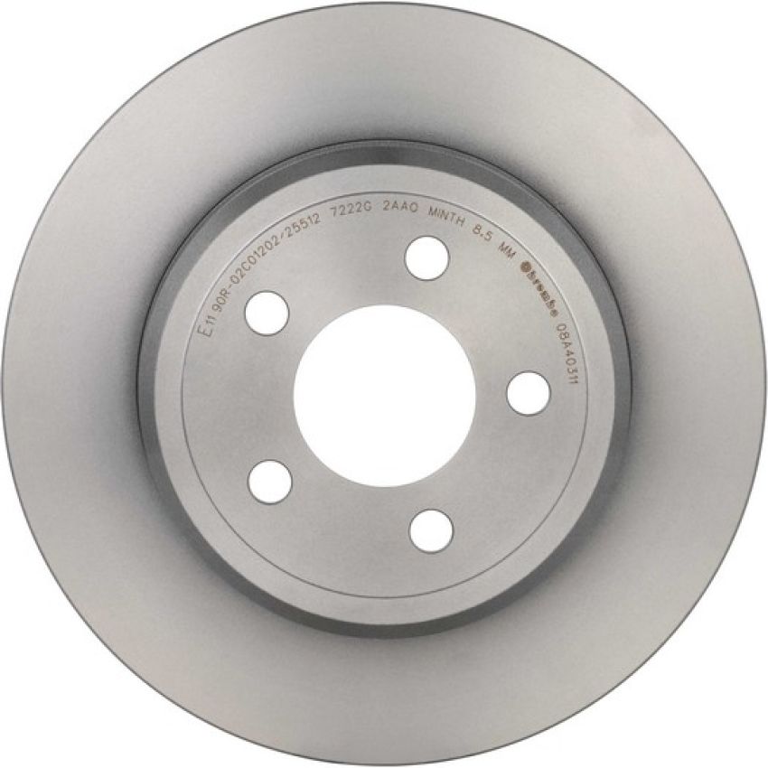 Brembo 08.A403.11 Brembo UV Coated Solid Brake Rotor