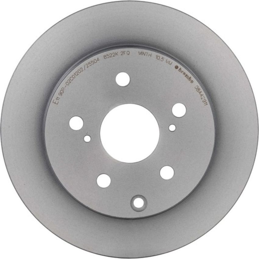 Brembo 08.A429.11 Brembo UV Coated Solid Brake Rotor
