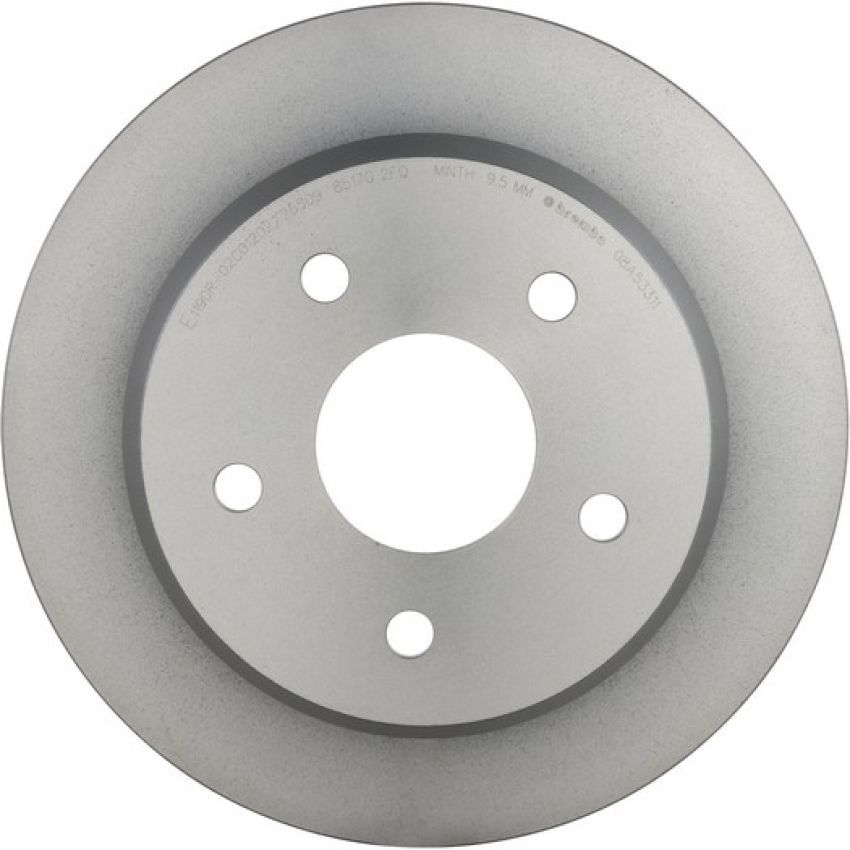 Brembo 08.A533.11 Brembo UV Coated Solid Brake Rotor