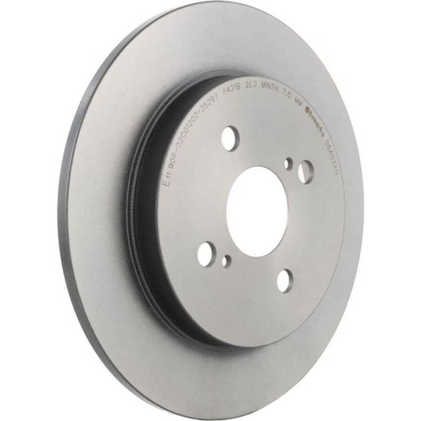 Brembo 08.A534.11 Brembo UV Coated Solid Brake Rotor