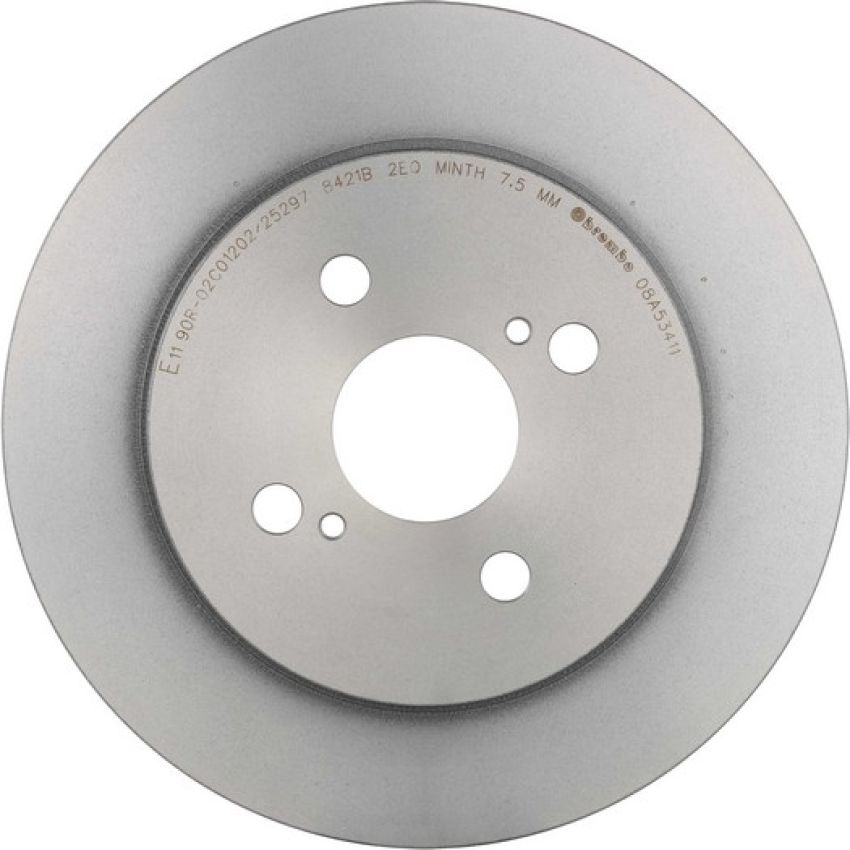 Brembo 08.A534.11 Brembo UV Coated Solid Brake Rotor