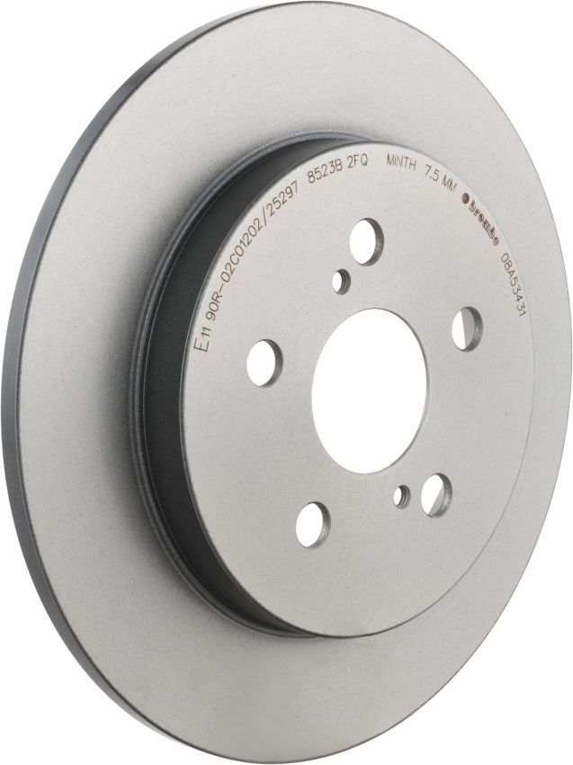 Brembo 08.A534.31 Brembo UV Coated Solid Brake Rotor