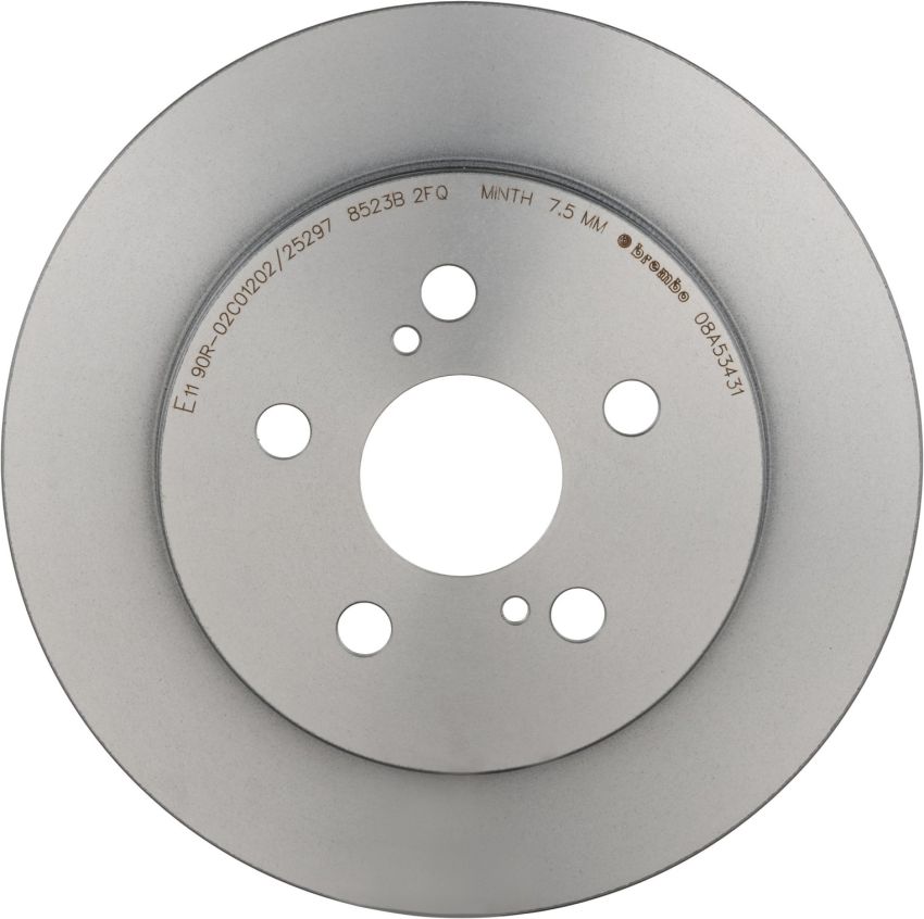 Brembo 08.A534.31 Brembo UV Coated Solid Brake Rotor