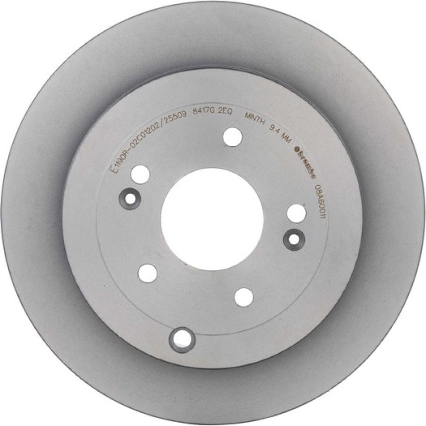 Brembo 08.A600.11 Brembo UV Coated Solid Brake Rotor