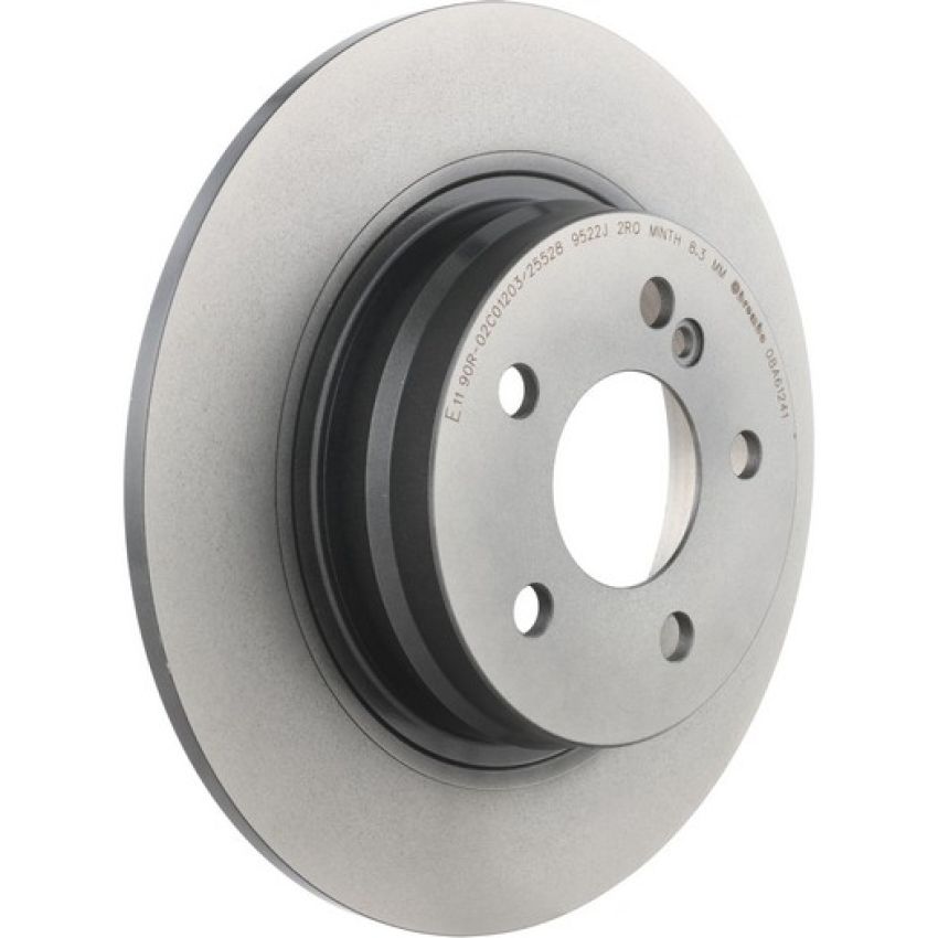 Brembo 08.A612.41 Brembo UV Coated Solid Brake Rotor