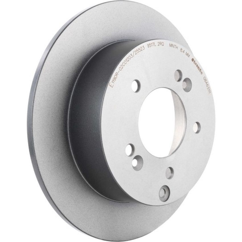 Brembo 08.A631.11 Brembo UV Coated Solid Brake Rotor