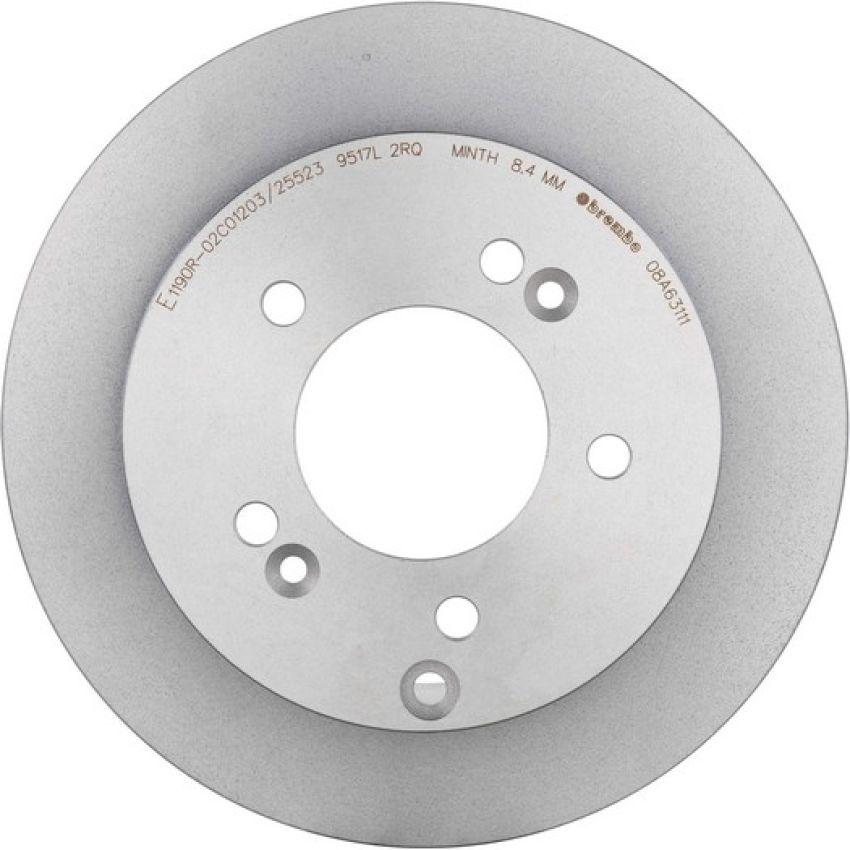 Brembo 08.A631.11 Brembo UV Coated Solid Brake Rotor