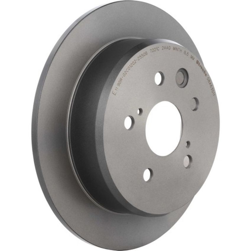 Brembo 08.A635.11 Brembo UV Coated Solid Brake Rotor