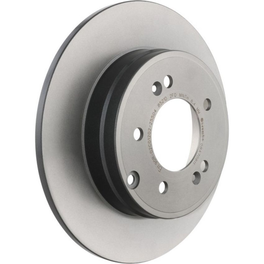 Brembo 08.A708.11 Brembo UV Coated Solid Brake Rotor