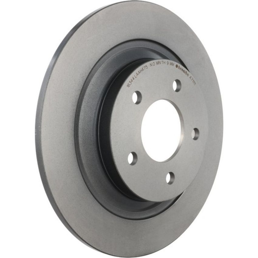 Brembo 08.A711.11 Brembo UV Coated Solid Brake Rotor