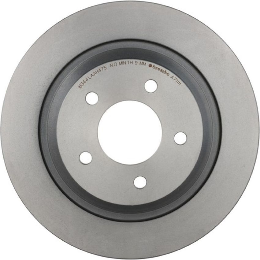 Brembo 08.A711.11 Brembo UV Coated Solid Brake Rotor