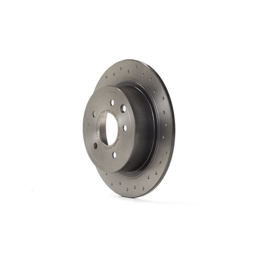Brembo 08.A715.1X Premium UV Coated Xtra Cross Drilled Brake Rotor