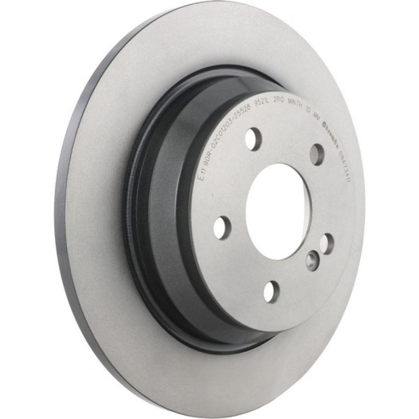 Brembo 08.A734.11 Brembo UV Coated Solid Brake Rotor