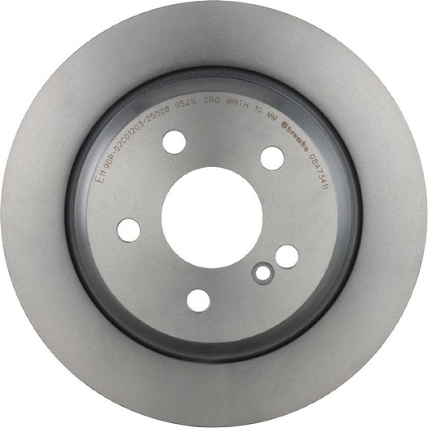 Brembo 08.A734.11 Brembo UV Coated Solid Brake Rotor