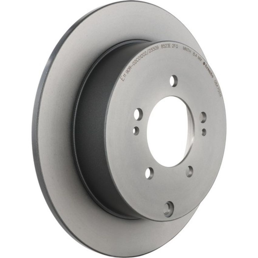 Brembo 08.A755.11 Brembo UV Coated Solid Brake Rotor