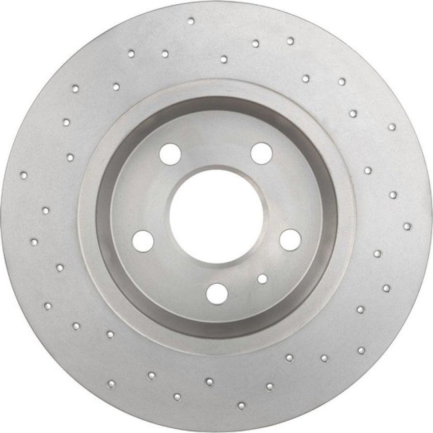 Brembo 08.A759.1X Premium UV Coated Rear Xtra Cross Drilled Brake Rotor
