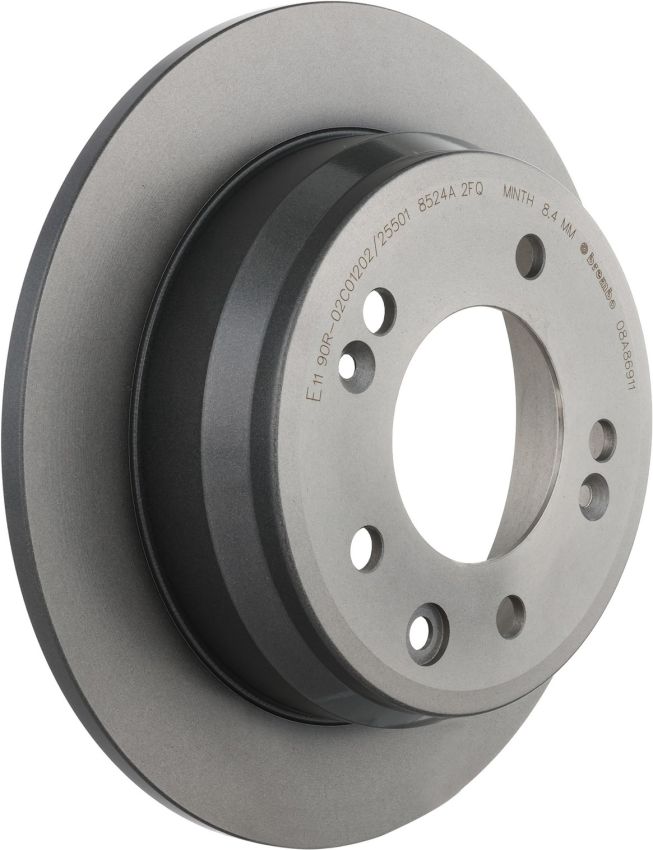 Brembo 08.A869.11 Brembo UV Coated Solid Brake Rotor