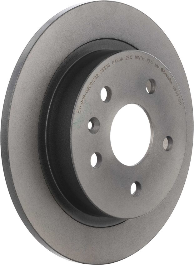 Brembo 08.A970.11 Brembo UV Coated Solid Brake Rotor