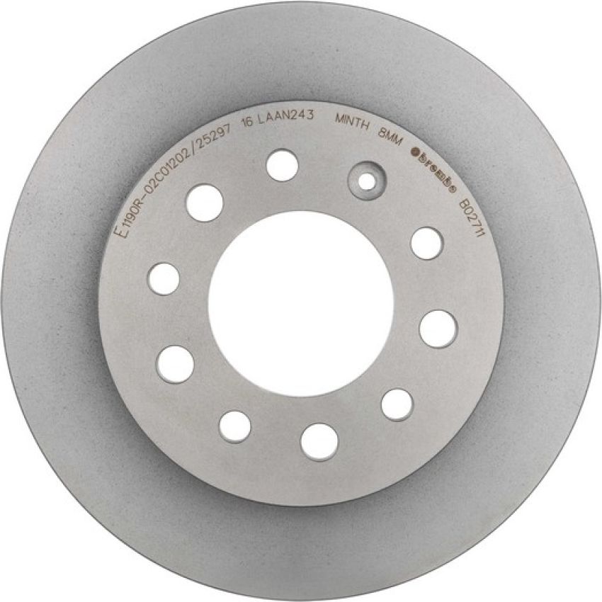 Brembo 08.B027.11 Brembo UV Coated Solid Brake Rotor