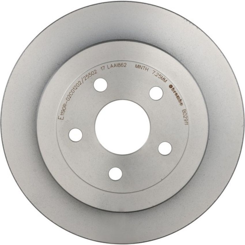 Brembo 08.B029.11 Brembo UV Coated Solid Brake Rotor