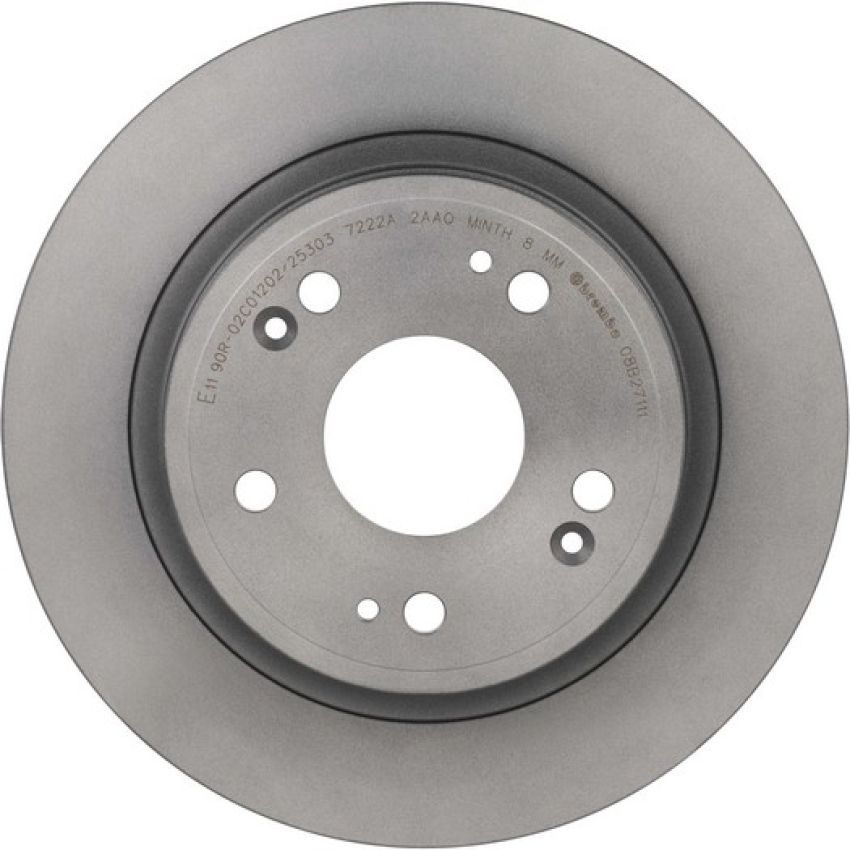 Brembo 08.B271.11 Brembo UV Coated Solid Brake Rotor