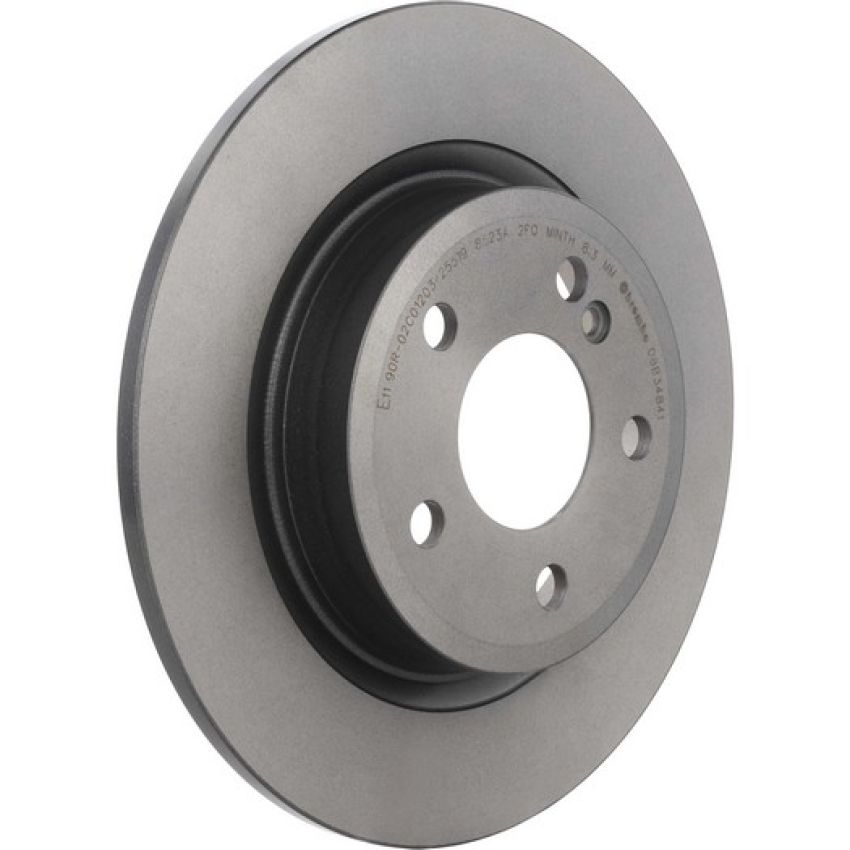 Brembo 08.B348.41 Brembo UV Coated Solid Brake Rotor