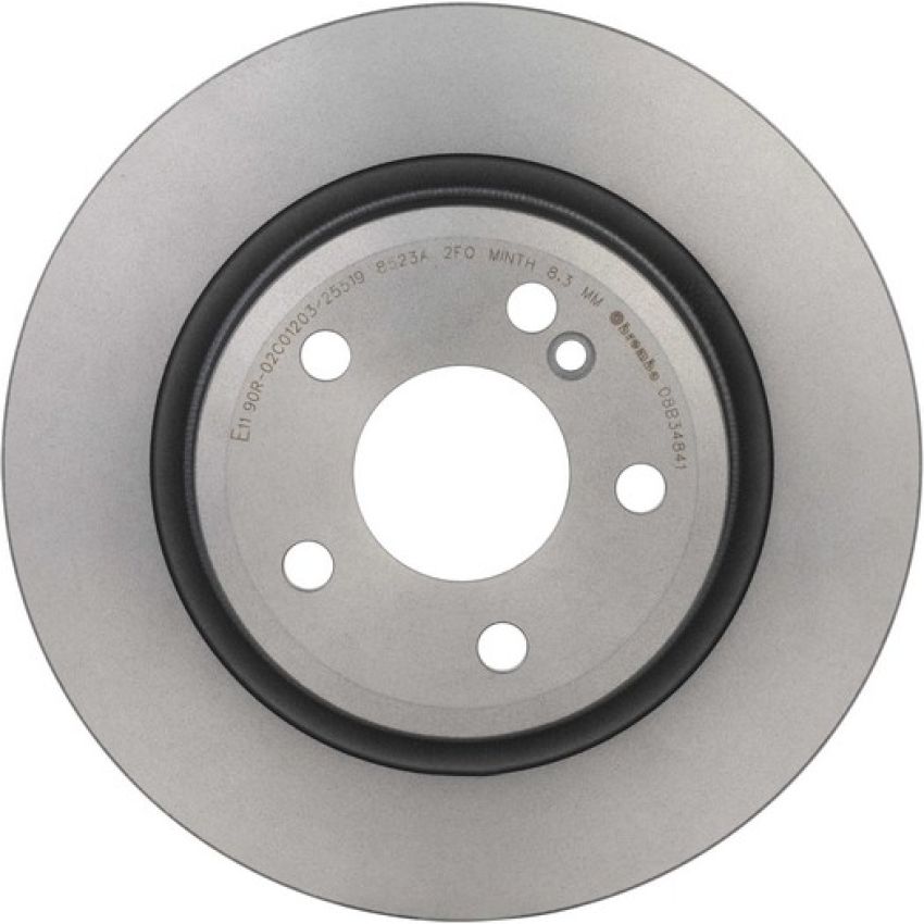 Brembo 08.B348.41 Brembo UV Coated Solid Brake Rotor