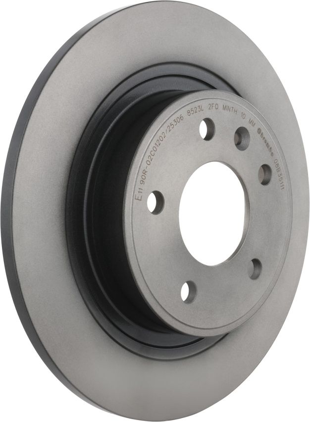 Brembo 08.B351.11 Brembo UV Coated Solid Brake Rotor