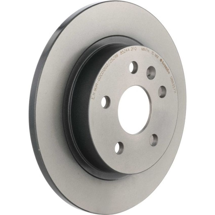 Brembo 08.B357.11 Brembo UV Coated Solid Brake Rotor