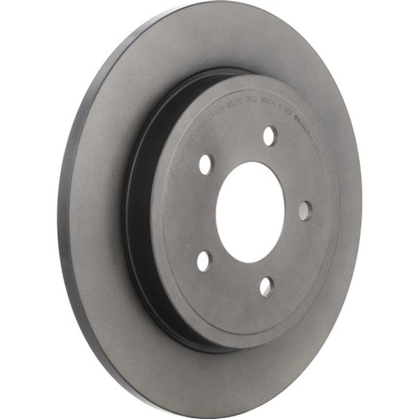 Brembo 08.B412.11 Brembo UV Coated Solid Brake Rotor
