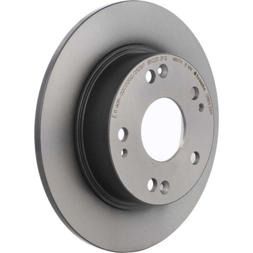 Brembo 08.B439.11 Brembo UV Coated Solid Brake Rotor