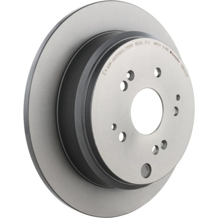 Brembo 08.B443.11 Brembo UV Coated Solid Brake Rotor
