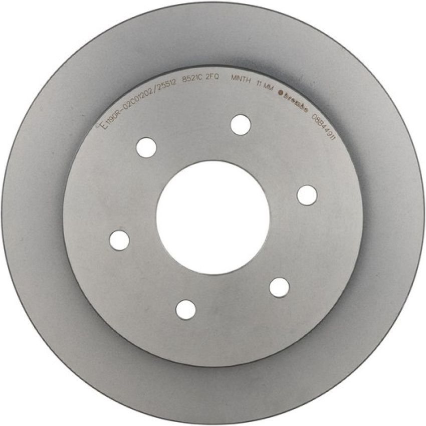 Brembo 08.B449.11 Brembo UV Coated Solid Brake Rotor