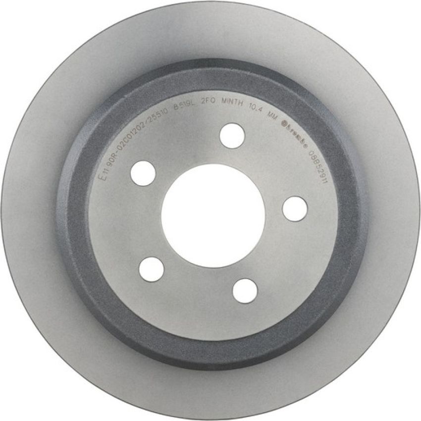 Brembo 08.B529.11 Brembo UV Coated Solid Brake Rotor