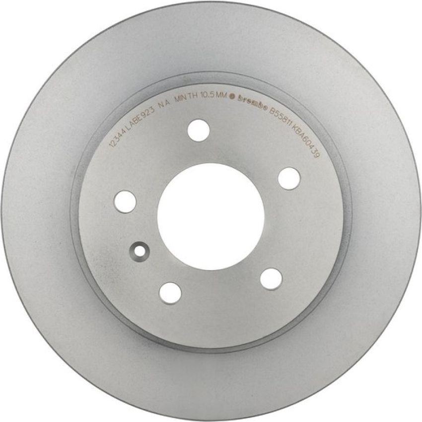 Brembo 08.B558.11 Brembo UV Coated Solid Brake Rotor