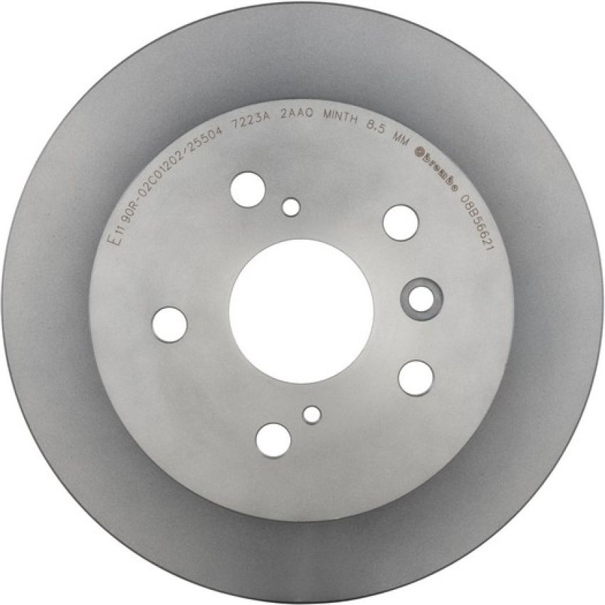 Brembo 08.B566.21 Brembo UV Coated Solid Brake Rotor