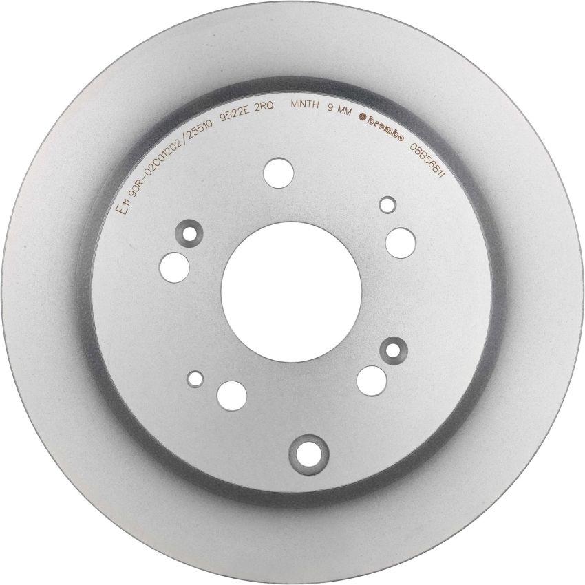 Brembo 08.B568.11 Brembo UV Coated Solid Brake Rotor